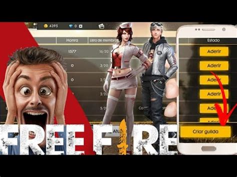 Como Criar Uma GUILDA No Free Fire 2019 YouTube