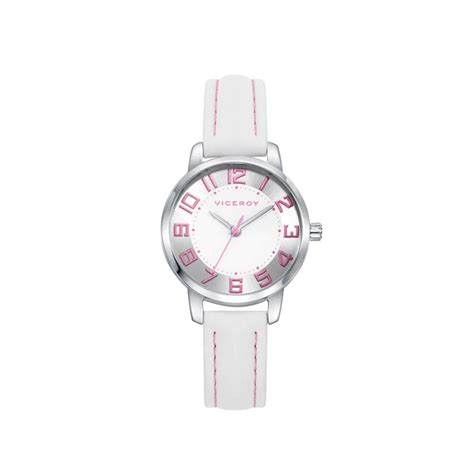 Reloj Viceroy Sweet Ni A Blanco Plateado Y Rosa Anal Gico