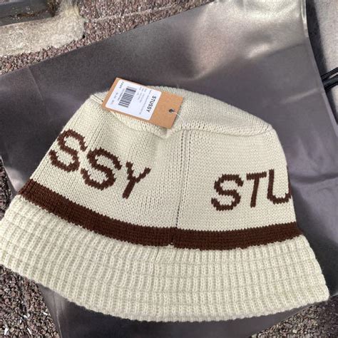 Stussy Jacquard Knit Bucket Hat