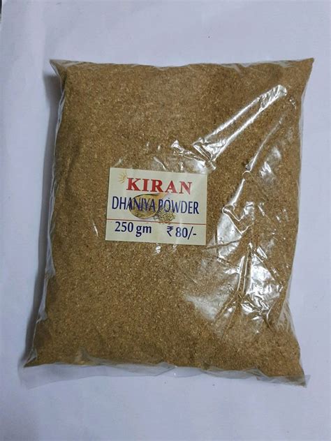 Dried Brown Kiran Organic Dhaniya Powder For Cooking G At Rs