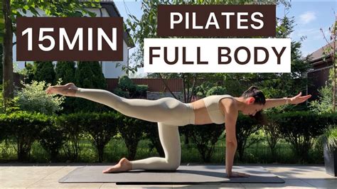 15min Full Body Hourglass Pilates Workout Everyday Tone And Lengthen No Equipment Nina Fit