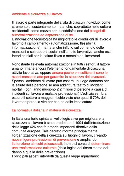 Sicurezza Cap 3 Riassunto Del 3 Capitolo Psicologia Del Lavoro