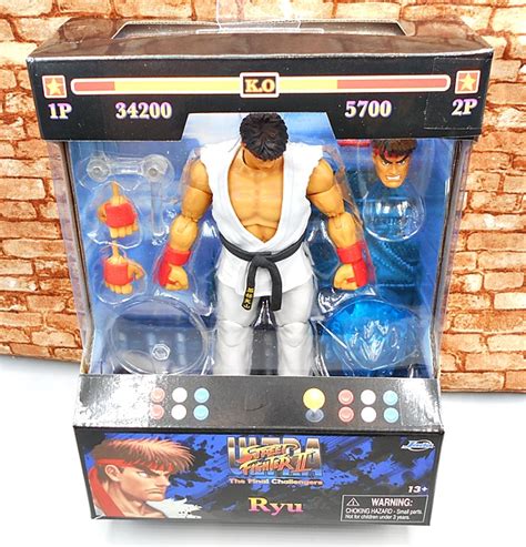 Ultra Street Fighter Ii Ryu By Jada Toys Figurefan Zero