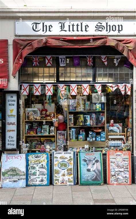 The Little Shop On Conway Street In St Helier On The Island Of Jersey