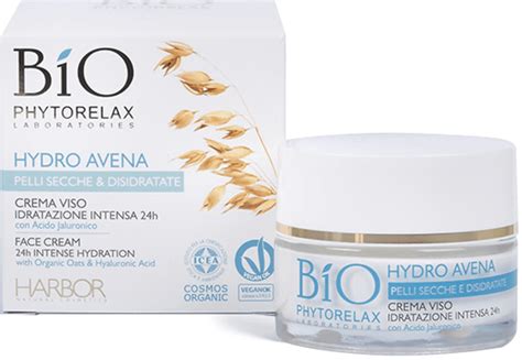 Phytorelax Crema Viso Idratazione Intensa 24h Hydro Avena 50 Ml