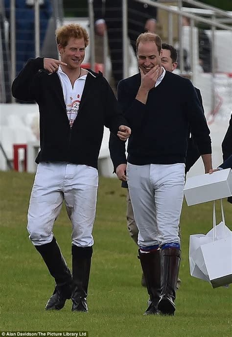 Princes William And Harry Play Polo At Audi Event In Coworth Park Daily Mail Online