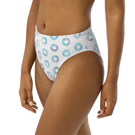 Phish Kasvot Vaxt High Waisted Bikini Bottom Etsy De