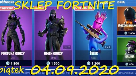 Sklep Fortnite Pi Tek Nowo Fortuna Grozy I Omen Grozy