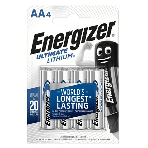 Energizer Ultimate Lithium Aa Battery Pc Pack