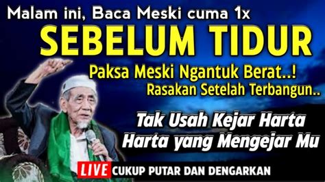 BACA SEBELUM TIDUR 1X SEUMUR HIDUP KAYA RAYA SEUMUR HIDUP KEAJAIBAN