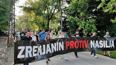 Novi protest Zrenjanin protiv nasilja u petak Društvo Dnevni list