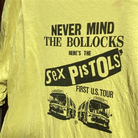 YPH 1円スタート 古着 バンド Tシャツ セックスピストルズ SEX PISTOLS バス 80s 90s ビンテージ vintage