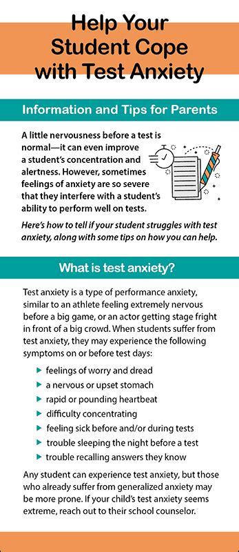 Test Anxiety Tips