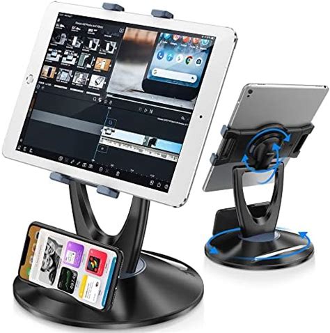 AboveTEK Retail Kiosk Tablet Stand 360 Rotating Commercial Stand For