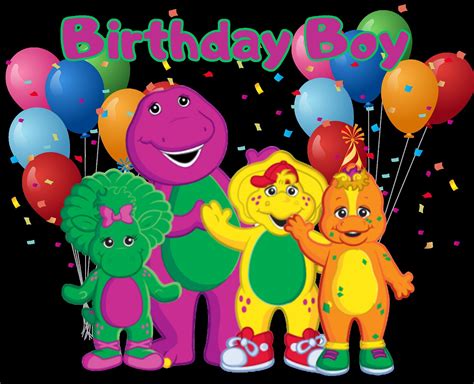 Barney Birthday PNG, Barney Birthday Boy, Barney Birthday Girl PNG - Etsy