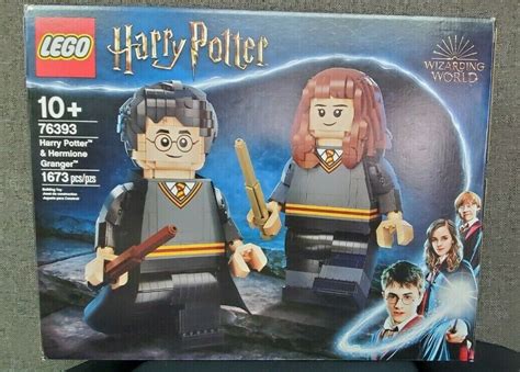 Lego Harry Potter And Hermione Granger 1673 Pc Set~ 76393~ New Bnd Treasure Chest