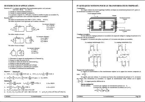 Cours Transformateur Monophas