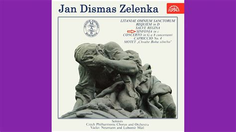 J D Zelenka Sinfonia To I Penitenti Al Sepolchro Del Redentore ZWV