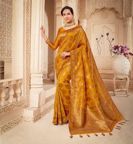 Banarasi Silk Weaving Saree With Blouse Piece At Rs 1249 Banarasi