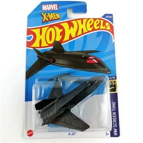 Hot Wheels X Jet X Men Avi O Preto Screen T Miniatura Mattel Lojas Fran A