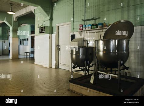 Kitchen Alcatraz Prison Stock Photo Alamy