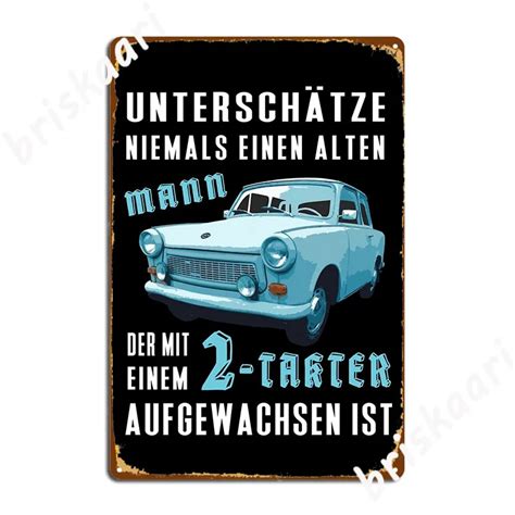 Ddr Trabant Auto Sagen Nie Untersch Tzen Alten Mann Mit Trabi Osten