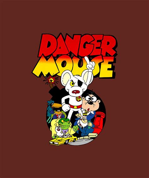 Danger Mouse 1981 Funny Movie Fan Digital Art by Danger Mouse 1981 ...