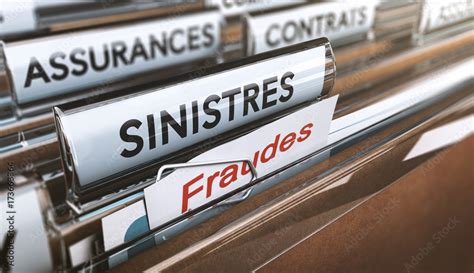 Fraude Aux Assurances D Claration Frauduleuse Stock Illustration