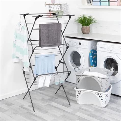 Minky Sure Grip S Choir Linge Tages En Acier Inoxydable Gris