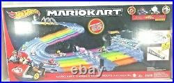 Car Track Set | BRAND NEW Hot Wheels Mario Kart Rainbow Road Raceway ...