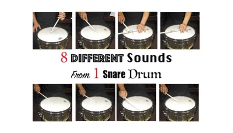 How To Get Eight Sounds From One Snare Drum - DRUM! Magazine