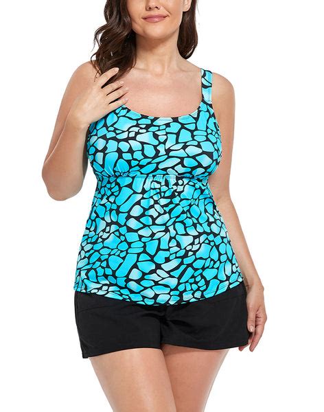 Summervivi La Quinta Flared Tankini Set With Cargo Short