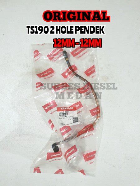 Jual TS190 Lub Oil Pipe Selang Minyak Oli Olie Panjang 2 Hole Pendek