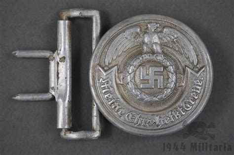 Original Waffen Ss Officers S Belt Buckle By Overhoff Cie