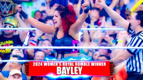 Bayley Wins Wwe Women S Royal Rumble Match Breaks Women S Rumble