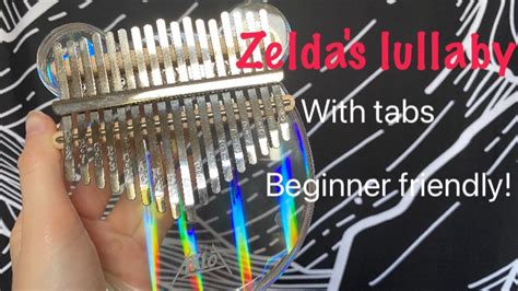 Zeldas Lullaby Kalimba Cover With Tabs Easy Kalimba Beginner Tutorial Breath Of The Wild