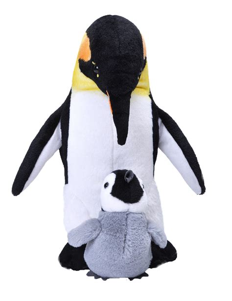 MOM & BABY EMPEROR PENGUIN 38CM - Bizoo