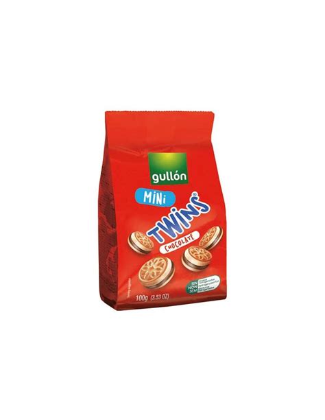 Mini Twins Chocolate 100g Gullon Distribución Mayorista