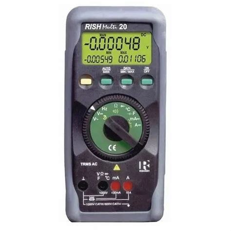 Rishabh Rish Multi Digital Multimeter At Rs Digital