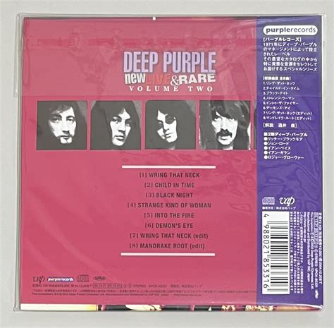 Yahooオークション M4355 Deep Purpleディープ・パープル New Live