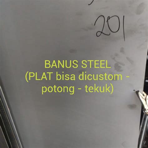 Plat Stainless Mm X M X M Plat Doff Stainless Tebal Mm