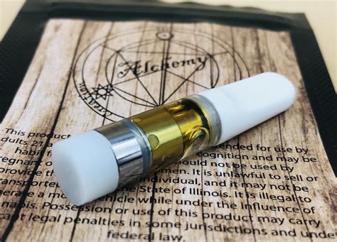 Review Alchemy G Jet Fuel Live Resin Cartridge By Ieso Illinois