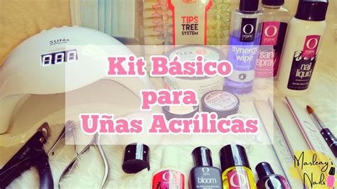 Kit B Sico Para U As Acr Licas Principiantes Youtube