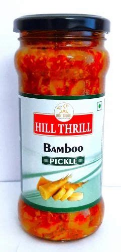 Hill Thrill Spicy Bamboo Pickle Packaging Type Glass Jar And Pet Jar