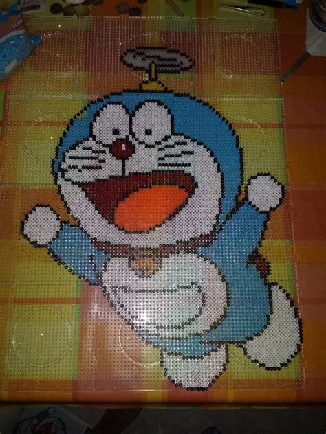 Doraemon Goomba Doraemon Bead Patterns Hama Beads Perler Mario