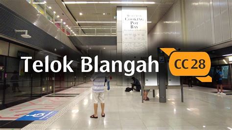 CC28 Telok Blangah MRT Station Platforms To Exit A Singapore Walking