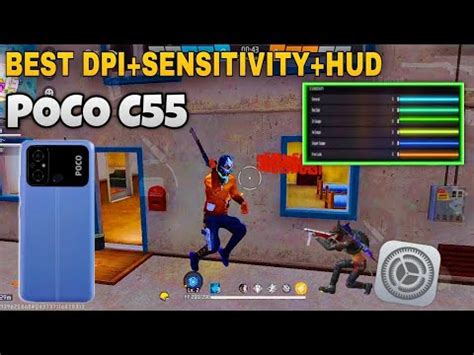 Poco C55 Free Fire Best Dpi Sensitivity Hud Poco C55 Free Fire