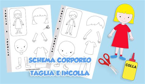 Schede Di Verifica Per I Bambini Di Anni Lo Schema Corporeo Artofit