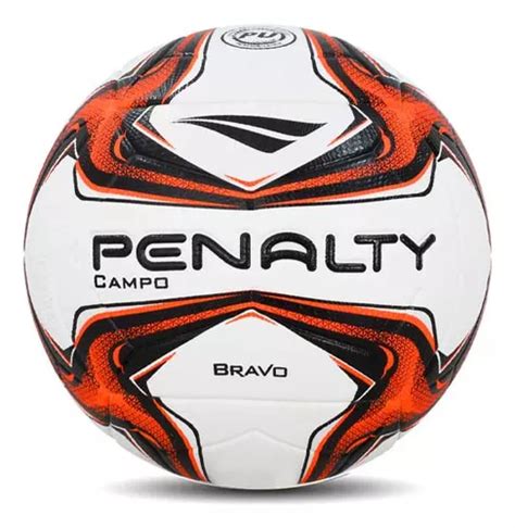 Pelota De F Tbol Penalty Bravo Xxiv Campo N Color Blanco Y Naranja