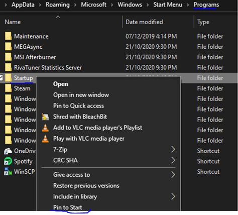 Windows 10 Startup Folder Locations Think IT Security